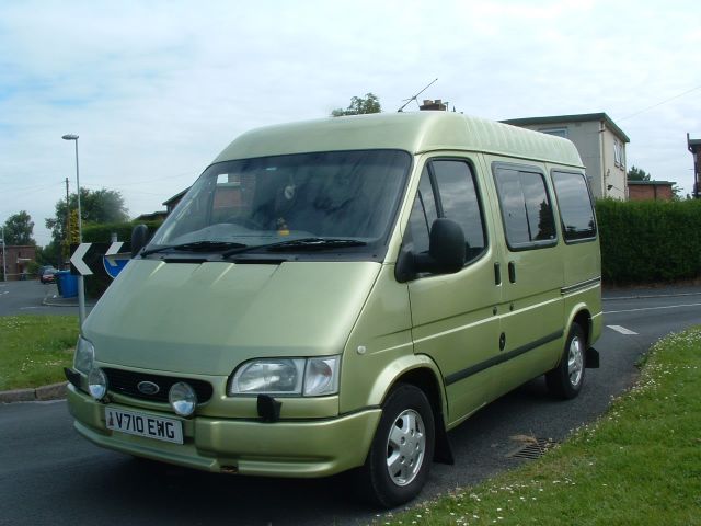 Sublime green minibus